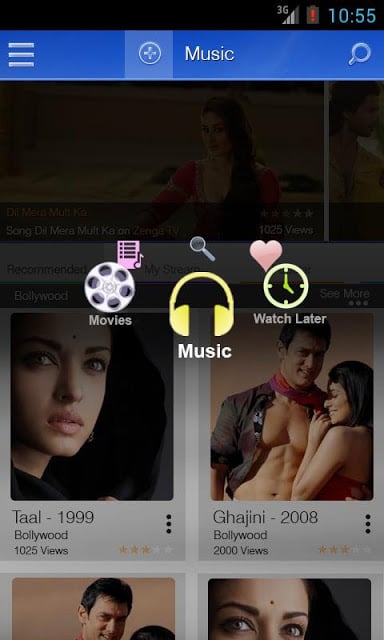 musicTV moviesTV - Zenga TV截图2