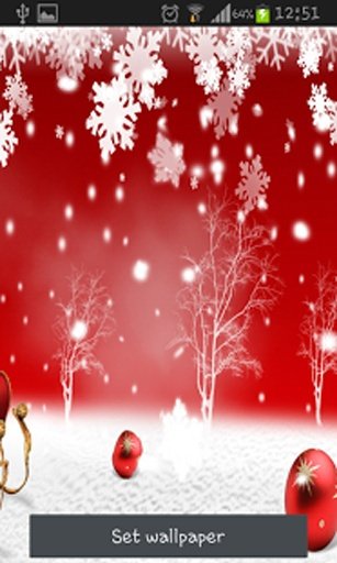 Red XMas 2014 Livewallpaper截图10