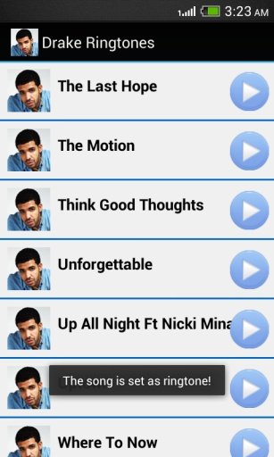 Drake Ringtones Plus截图5