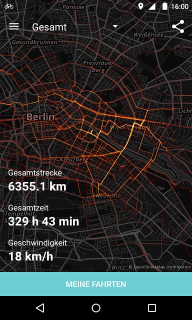 Bike Citizens Fahrrad Navi GPS截图2