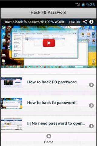 破解秘密 Hack Fb Password截图2