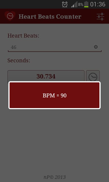 心脏振动器 Heart Beats Counter截图3