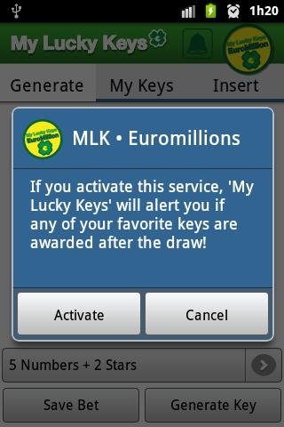 My Lucky Keys • Euromillions截图4