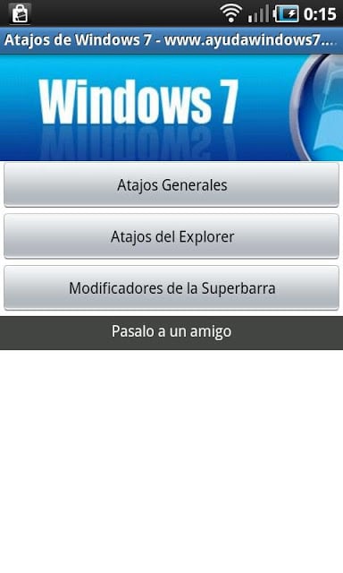 Atajos de teclado de Windows 7截图3