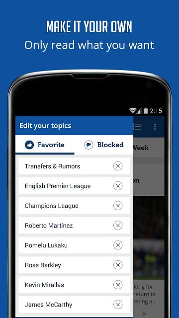 Sportfusion - Everton Edition截图3