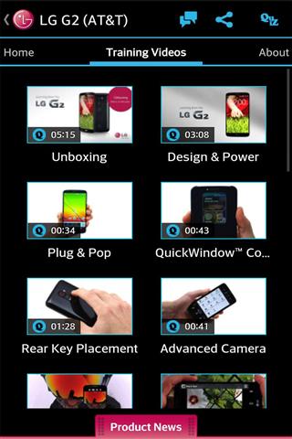 LG G2培训应用截图4
