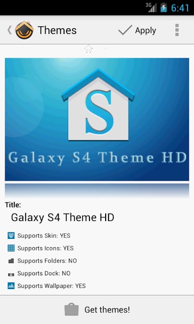 Galaxy S4 Theme HD Free (ADW)截图5