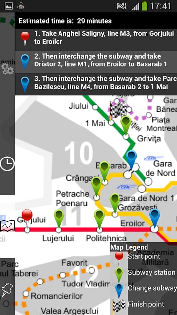 Bucharest Metro Guide截图7