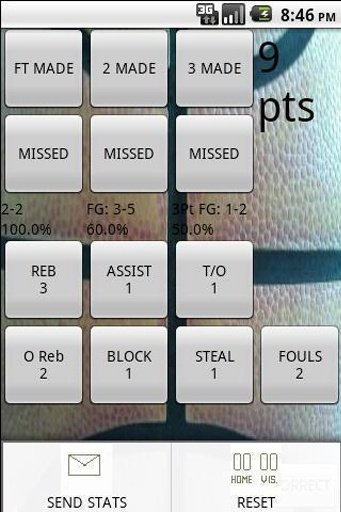 Instant Stat Basketball Lite截图4