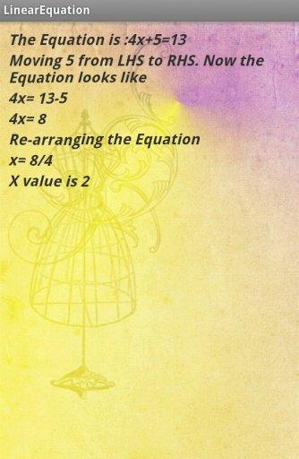 Linear Equation Solver截图2