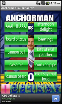 Anchorman Soundboard截图