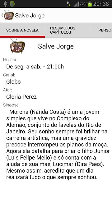 Novelas BR - Globo|SBT|Record截图6