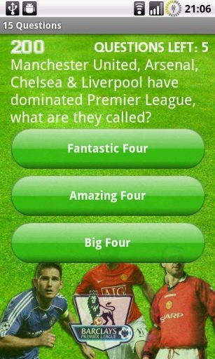 Premier League Quiz Lite截图4