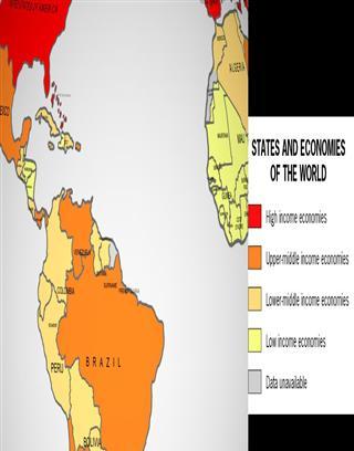 世界经济地图3D截图3