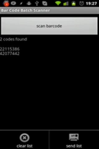 Bar Code Batch Scanner截图3