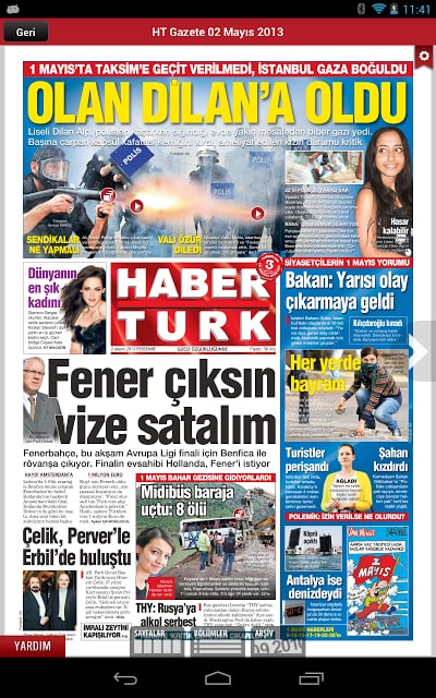 Gazete Haberturk截图9