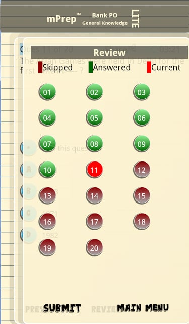 mPrep Bank PO / IBPS GK (Lite)截图9