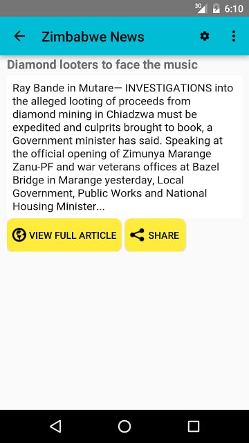 Zimbabwe News截图3