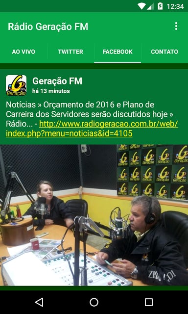 R&aacute;dio Gera&ccedil;&atilde;o FM截图3