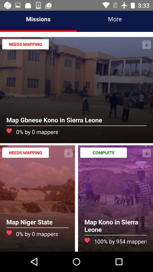 地图寻人:Mapswipe截图1
