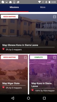地图寻人:Mapswipe截图