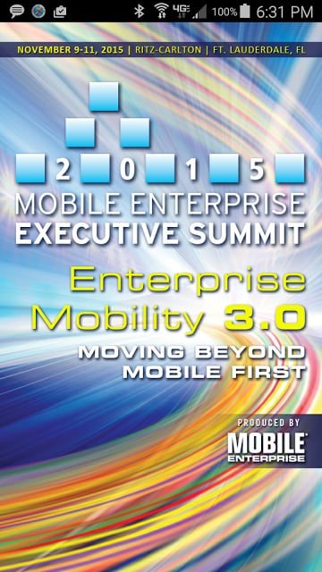 Mobile Enterprise Exec Summit截图4