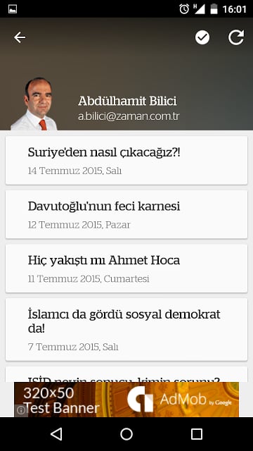 Zaman: Son Dakika G&uuml;ncel Haber截图2