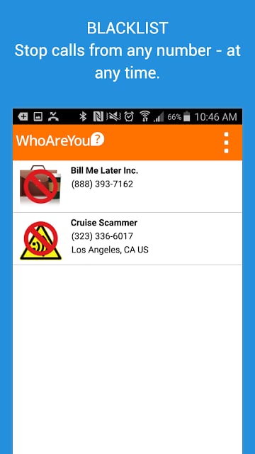 WhoAreYou Caller ID + Blocker截图3