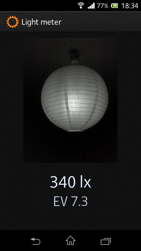 Light meter (no ads)截图5