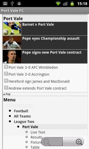 Port Vale FC News截图2