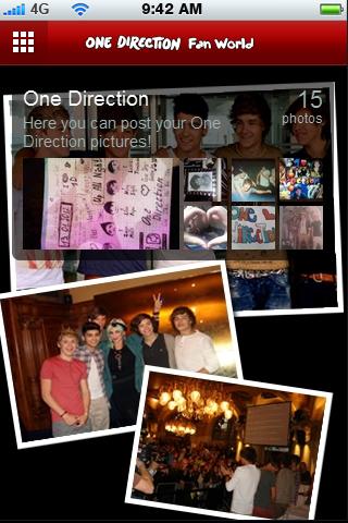 One Direction fan app截图3