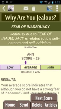 Jealousy Test &amp; CBT Self-Help截图