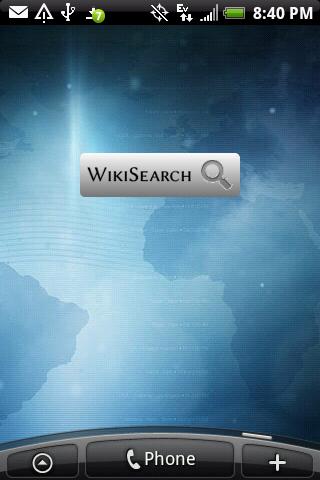 WikiSearch Widget截图2