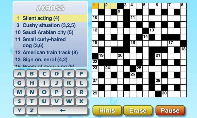 Puzzler Crossword截图3