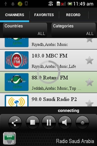 Radio Saudi Arabia截图6