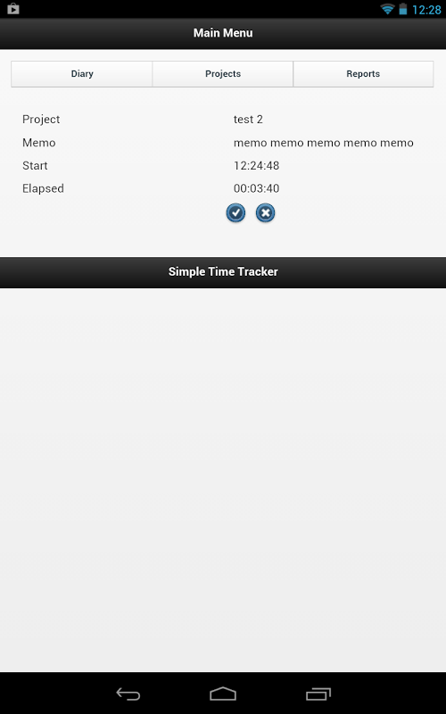 Simple Time Tracker截图1