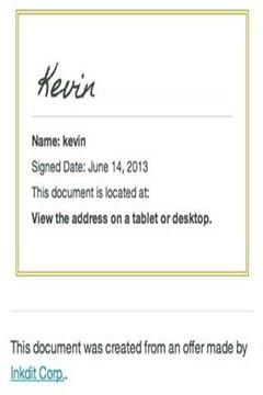 电子签名 Inkdit e-signatures截图