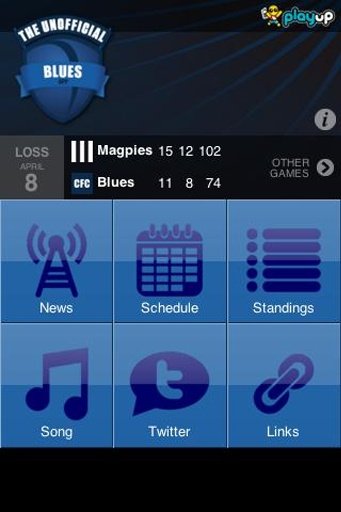 Blues AFL App截图3