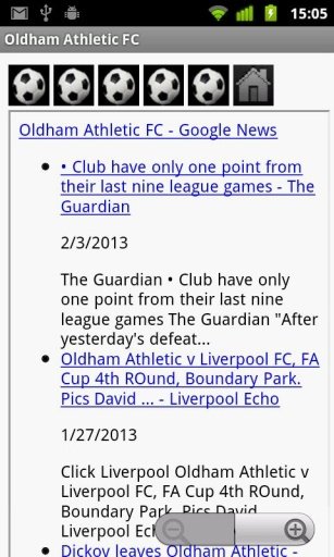 Oldham Athletic FC News截图3