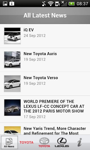 Toyota Europe Newsfeed截图2