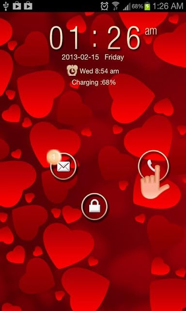 Valentine Hearts Go Locker截图2