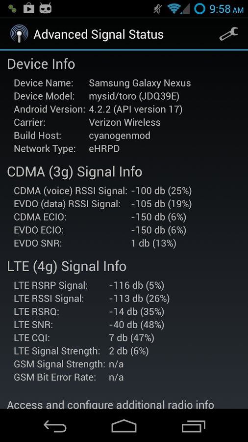 Android的信号信息截图7