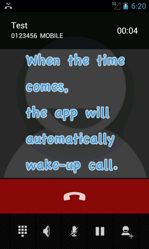 Auto Wake-up call截图1