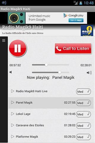 Radio Magik9 Haiti截图2