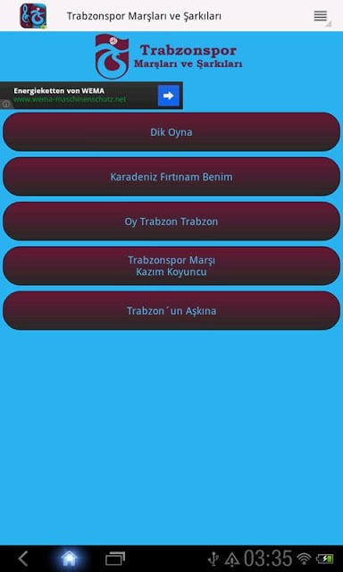 Trabzonspor Marşları截图2