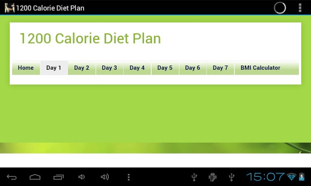 1200 Calorie Diet Plan截图4