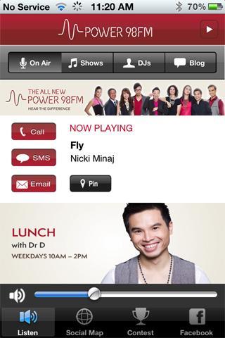 Power 98 FM截图2