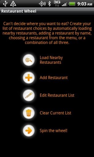 Restaurant Wheel截图2