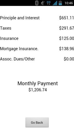 Joe's Mortgage Calculator截图4