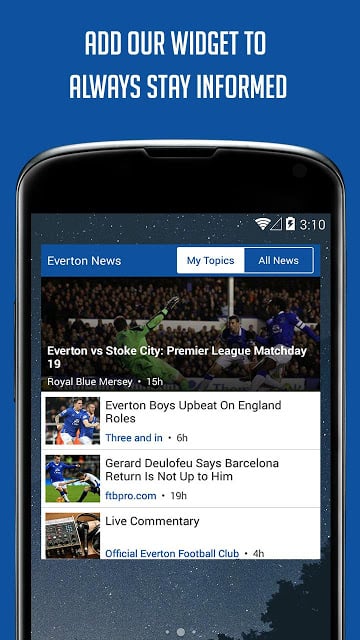 Sportfusion - Everton Edition截图9